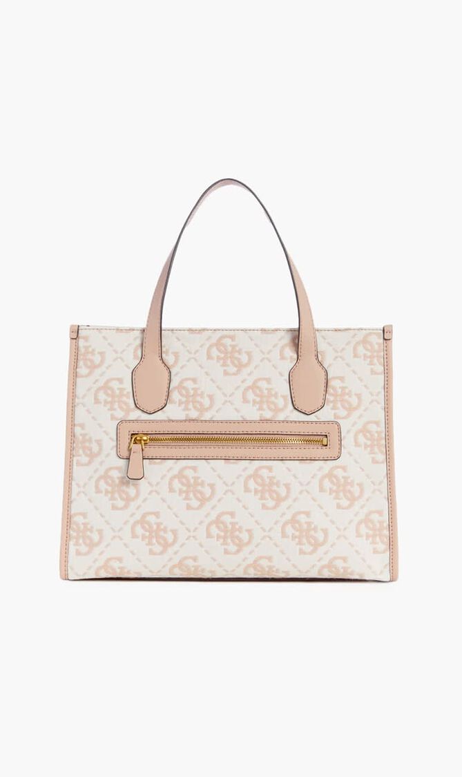 Logo Izzy Compartment Tote Bag