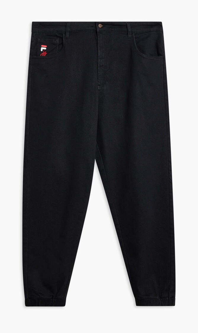 KNITTED DENIM JOGGER