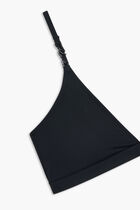 KARL DNA SIGN ONE SHOULDER TOP