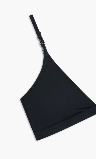 KARL DNA SIGN ONE SHOULDER TOP