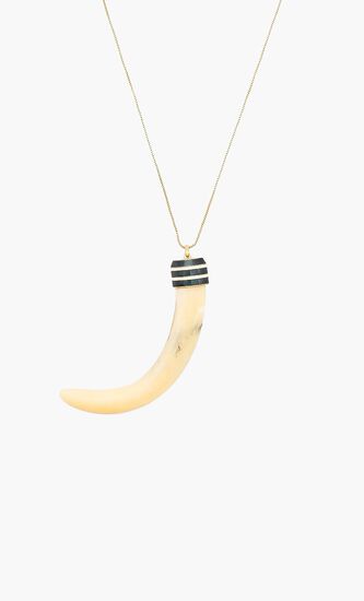 Horn Pendant Necklace