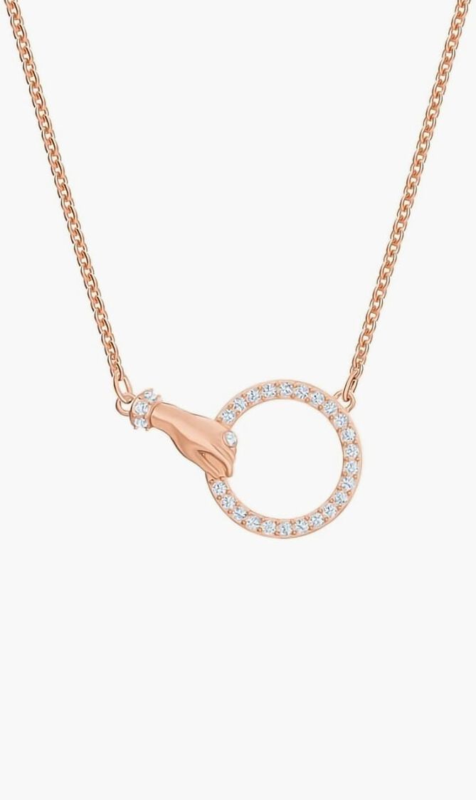 SJC SWA SYMBOL NECKLACE HAND CRY ROS
