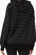 Grommeted Wool Zip-Up Hoodie