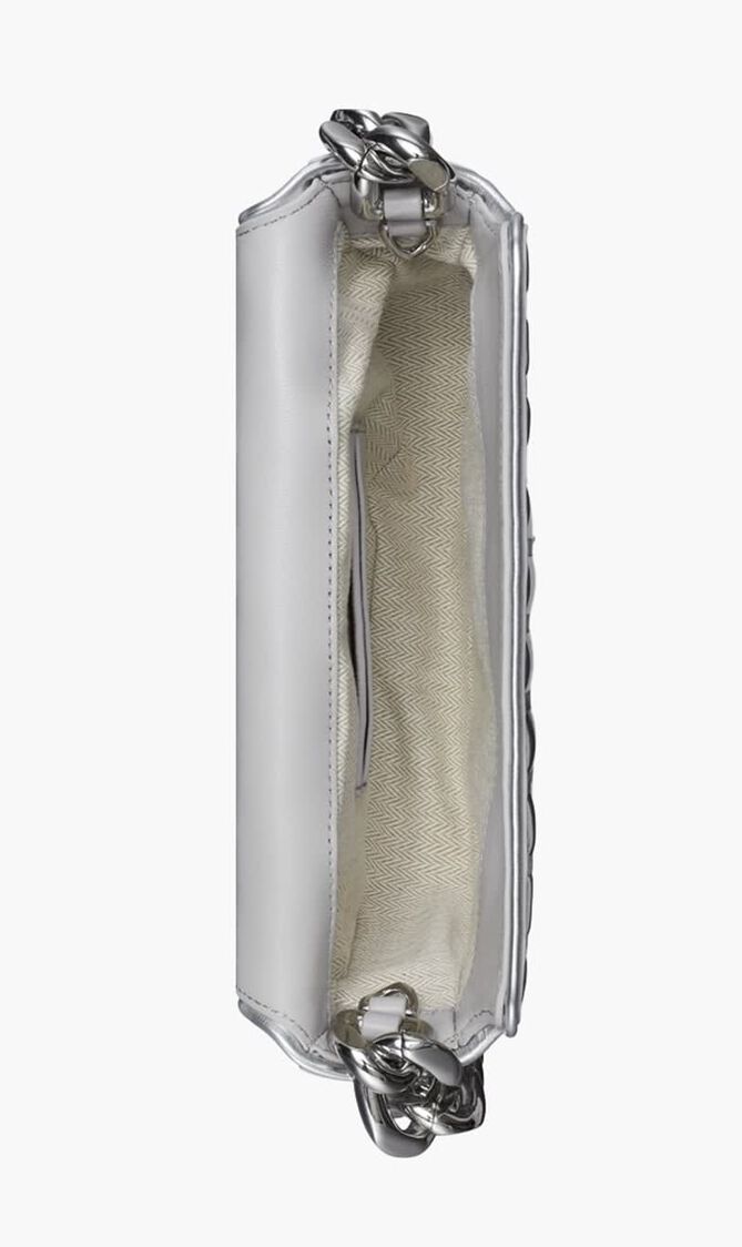 Mini Fleming Soft Metallic Quilt Crescent Bag