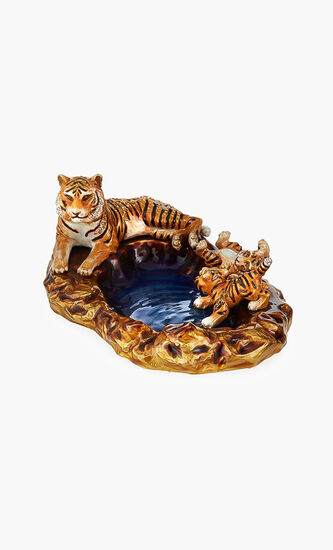 Tiger And Cubs Tray-Nm Exclusive