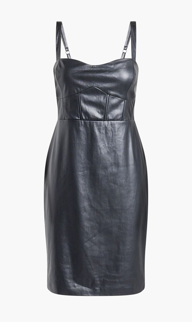 Reid Leather Dress