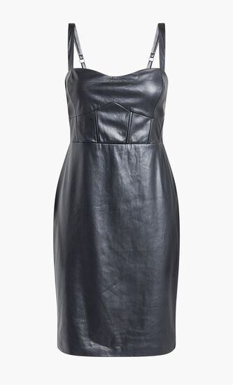 Reid Leather Dress