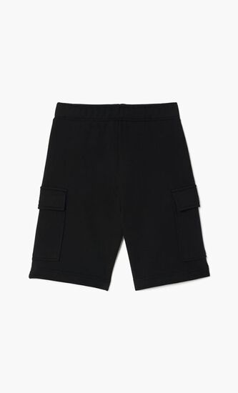 Brushed Cotton Fleece Cargo Shorts