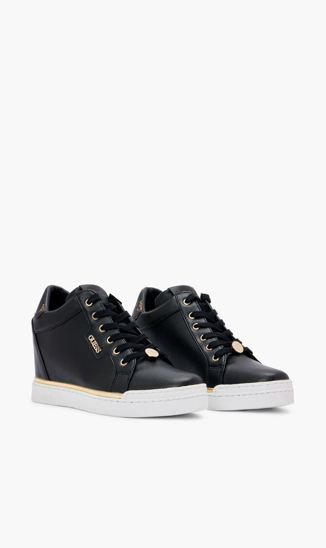 SNEAKERS/ATHLETIC MID TOP BLACK 001