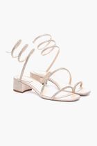 BEIGE SATIN/C.GOLDEN SHADOW STRASS