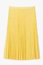 Elasticised Waist Pleated Skirt