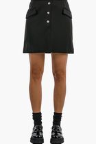 Mini Elegant Skirt with Buttons