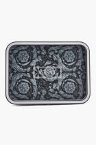 Barocco Trinket Tray Rectangular Small Grey