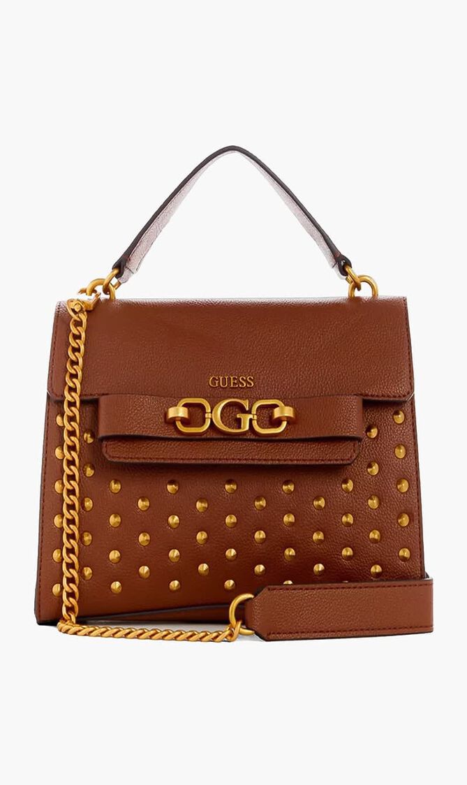 Zira Top Handle Flap Bag
