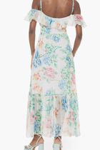 Sl Elide Long Printed Dress