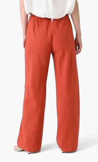 HIGH WAIST COTTON BIAS PANT