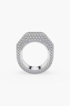 SJC DEXTERA RING OCT FULL PAVE CRE/RHS 55 MM