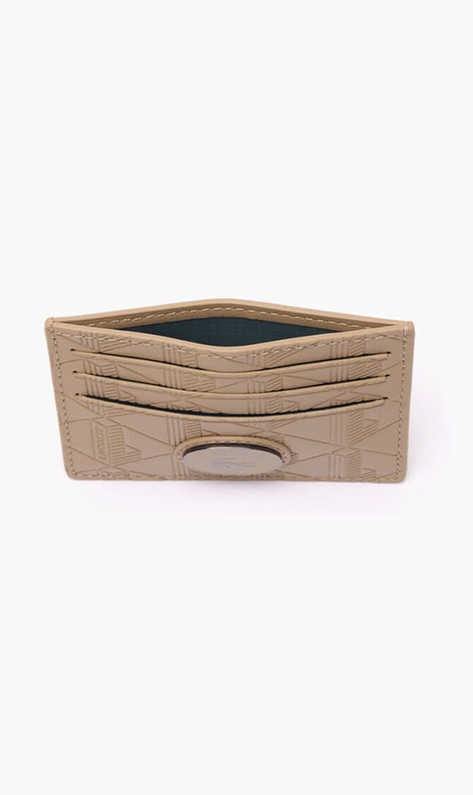 Nomogramme Leather Card Holder