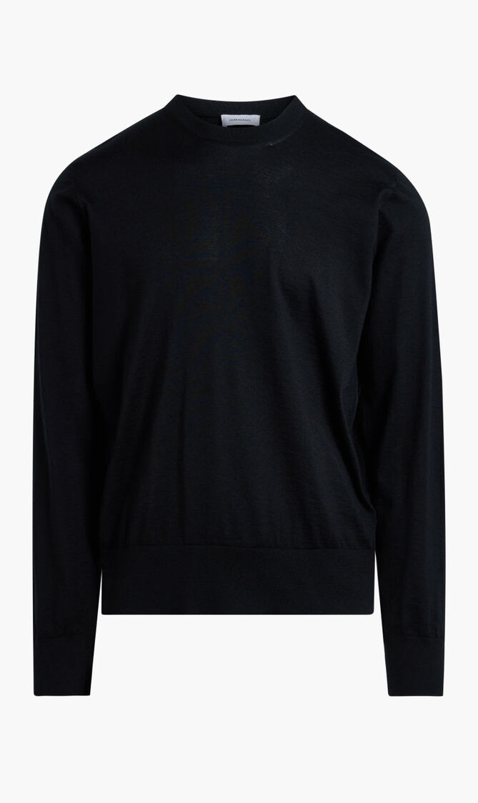 LIGHT CASHMERE LONG SLEEVES ROUND-NECK