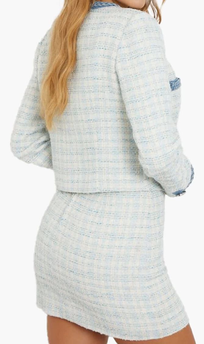 TOSCA BRAID BOUCLE JACKET