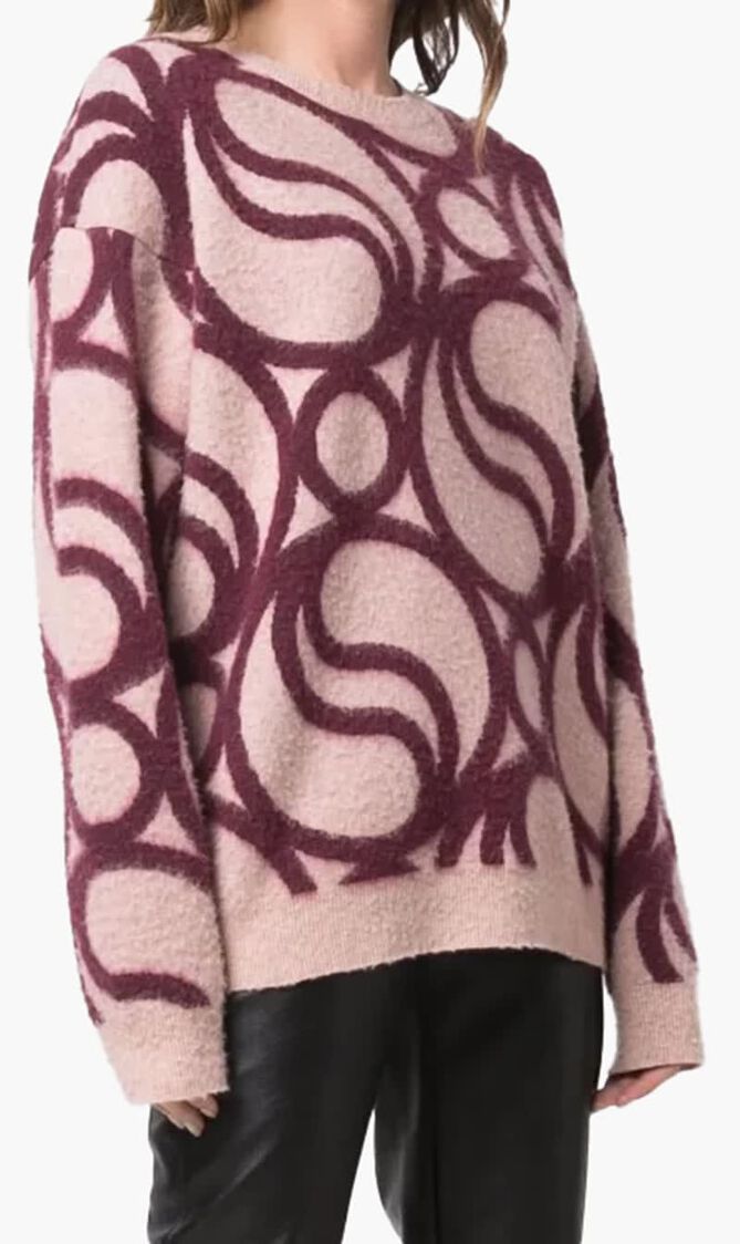 Story Geometric Pattern Sweater