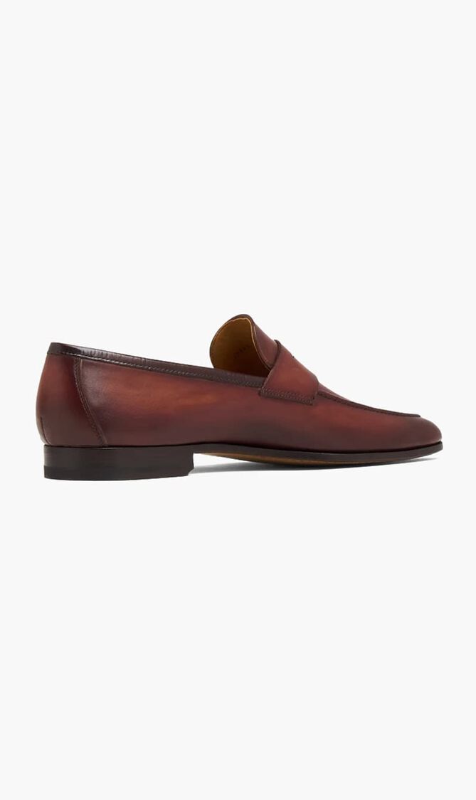 Leather loafers