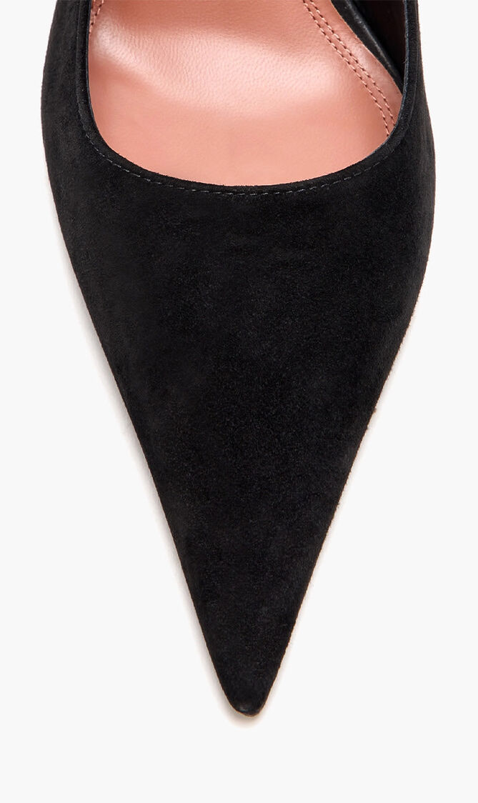 BARBARA PUMP SUEDE 90MM