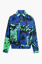 KLJ RELAXED GRAFFITI JACKET