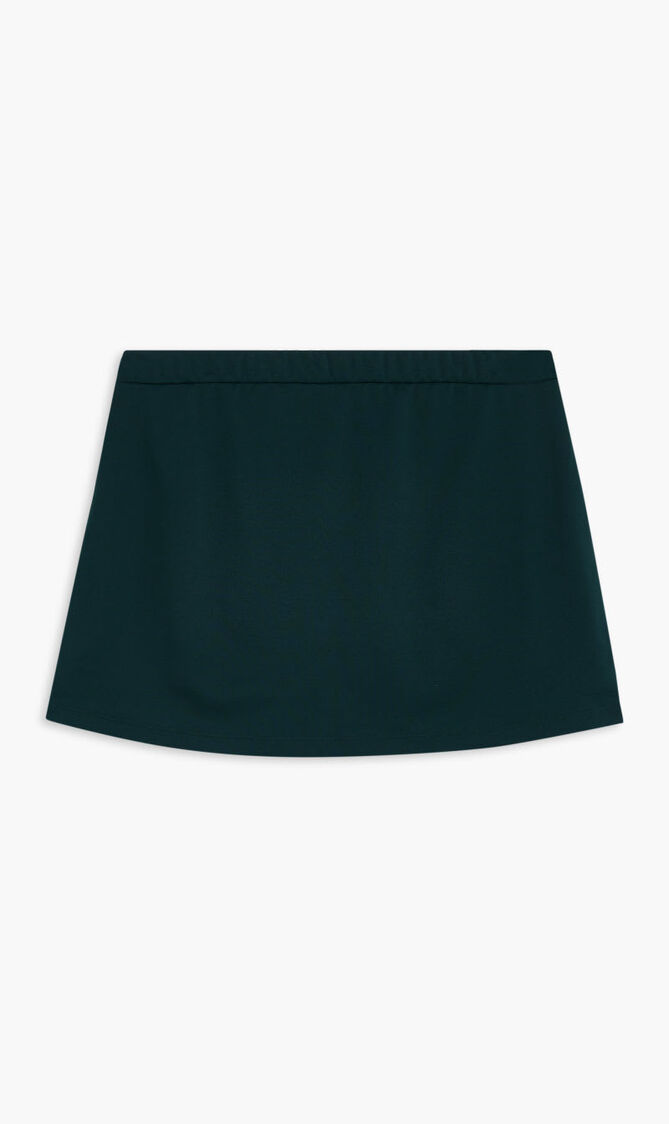 TORY SPORT SIDE-SLIT MULTI-STRIPE TENNIS SKIRT