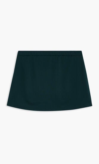 TORY SPORT SIDE-SLIT MULTI-STRIPE TENNIS SKIRT