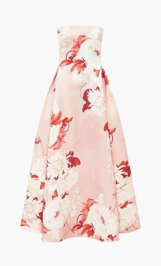 Nora Bustier Maxi Dress