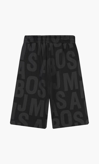 All Over Print Cotton Shorts