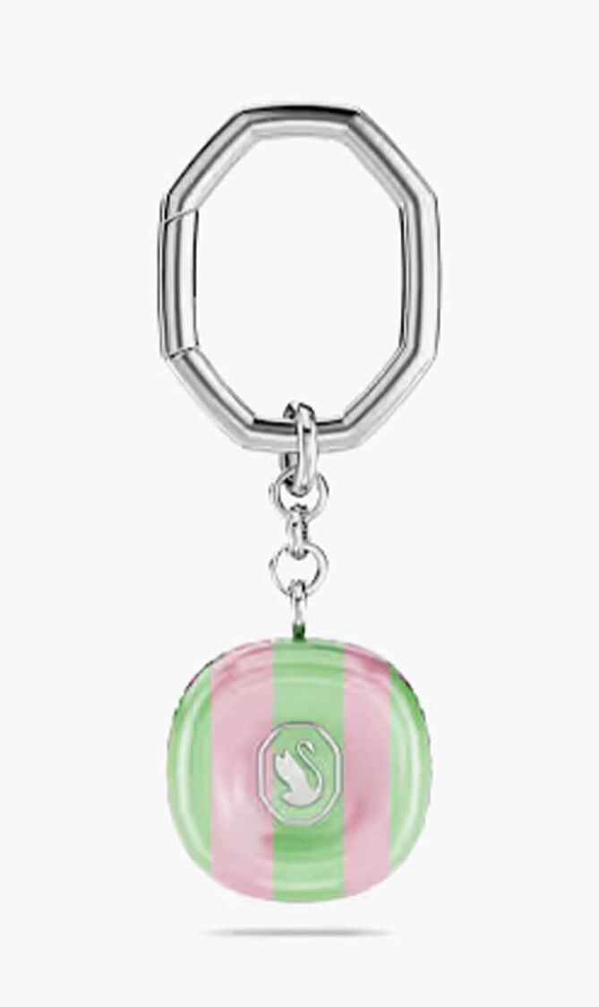 Octagon Cut Key Ring