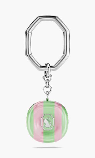 Octagon Cut Key Ring