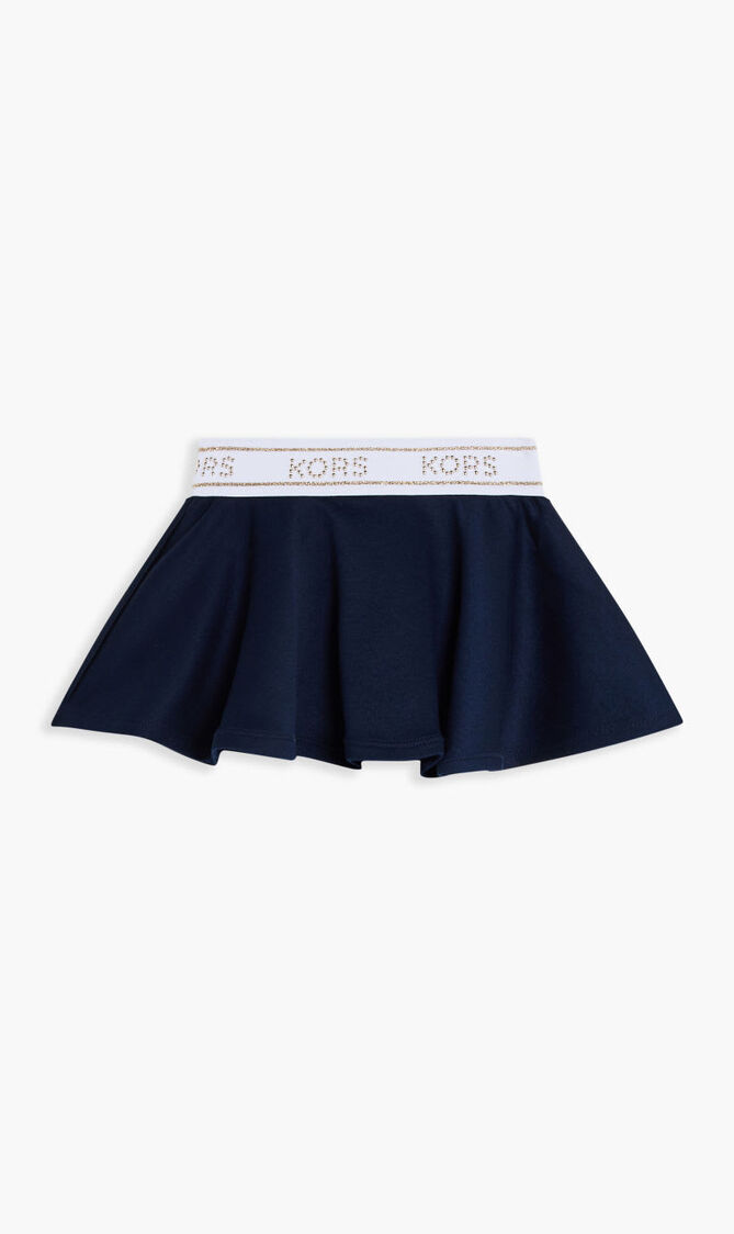 LOGO BELT SKIRT