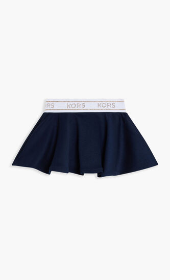 LOGO BELT SKIRT