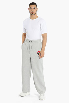 Embroidered Patch Sweatpants