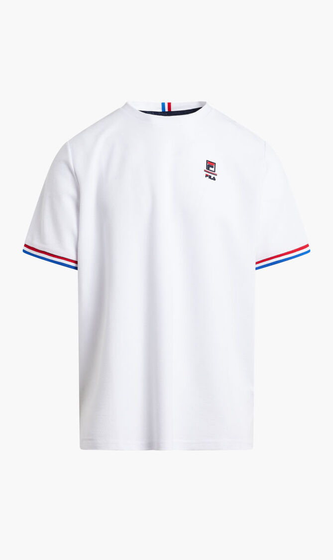 POLY TEE RAISED RUBBER PRINT