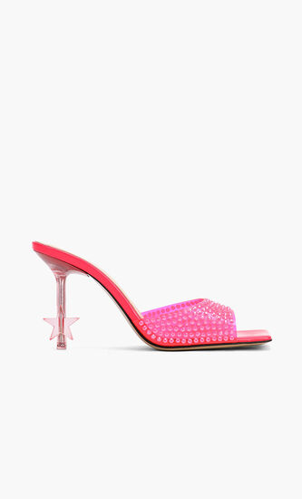 Crystal Embellished Mules