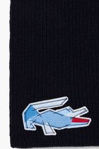 Holiday Wool Badge Scarf