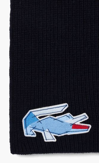 Holiday Wool Badge Scarf