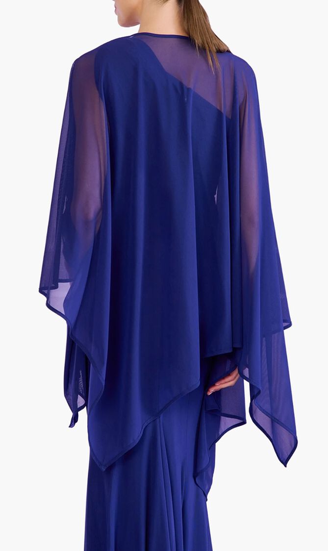 PONCHO STRETCH TULLE