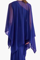 PONCHO STRETCH TULLE