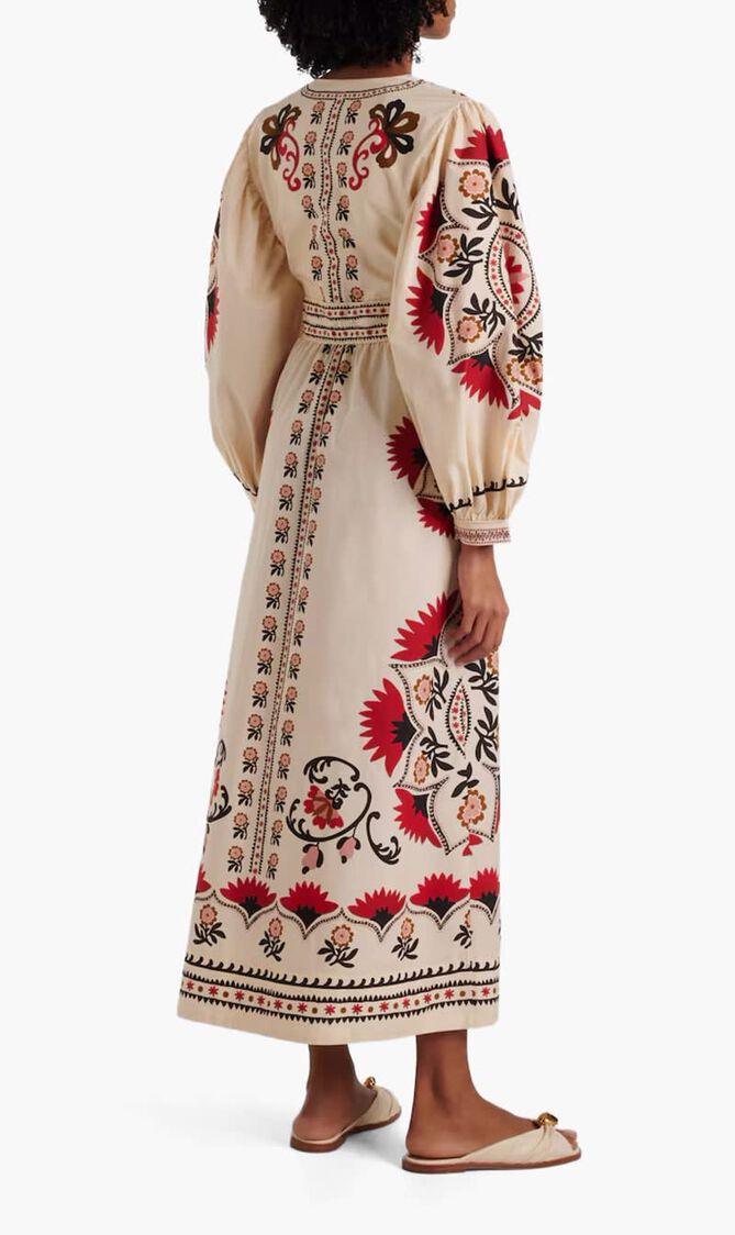Cashew Mandala Printed Maxi Dress