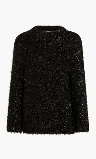 TINSEL MOCKNECK SWEATER