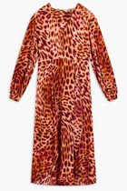 DRESS CHEETAH PRINT SILK CDC
