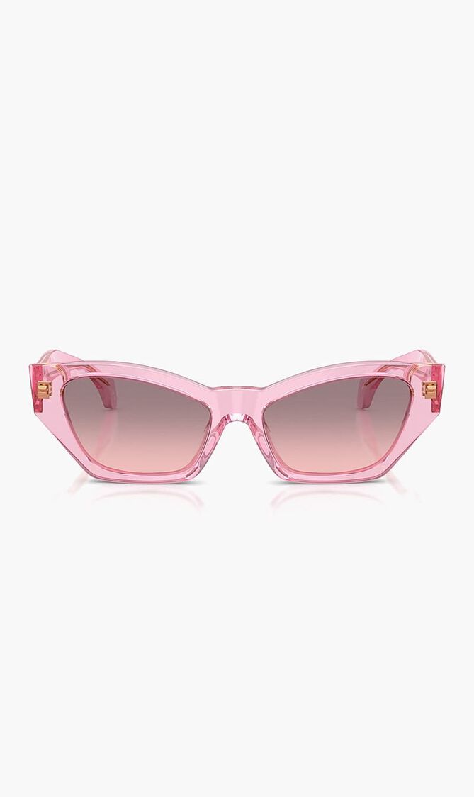 Transparent Rose  Sunglasses