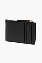 Kira Diamond Quilt Zip Card Case