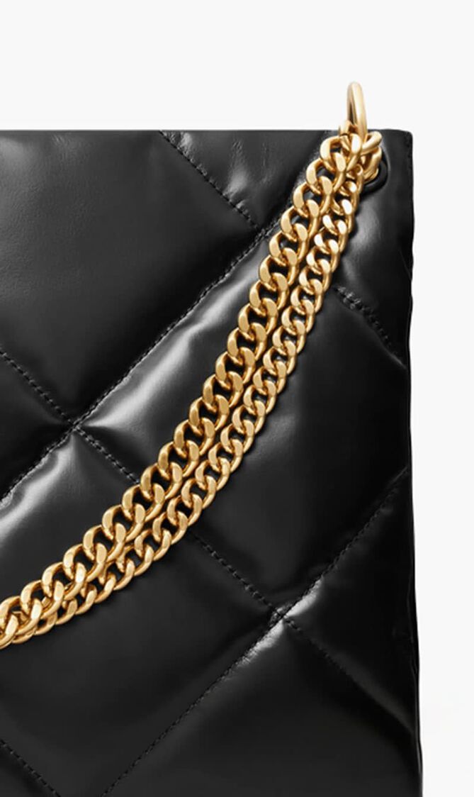 Kira Diamond Quilted Shoulder Bag