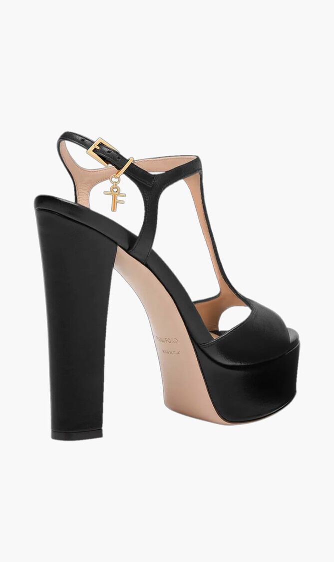 Angelina Platform Leather Sandals
